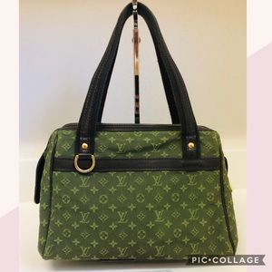 Mini Lin Josephine Khaki Monogram PM size